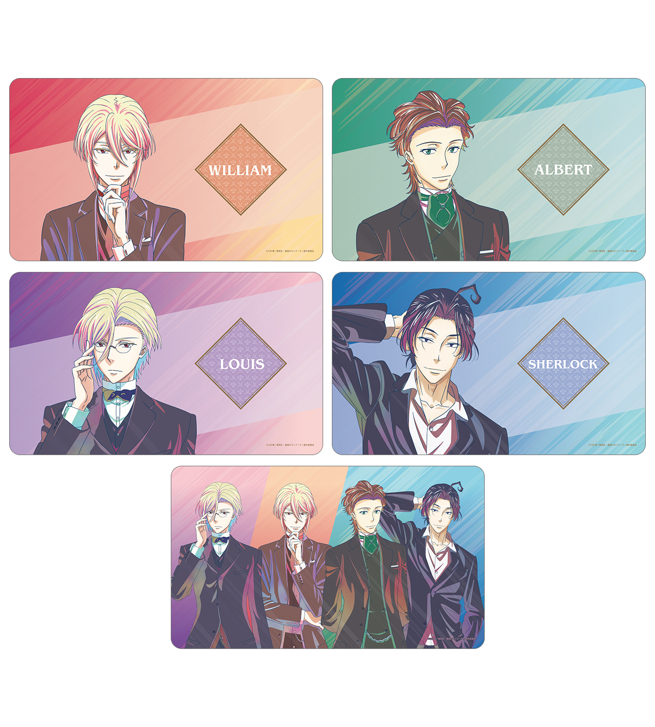 Ani-Art clear label マルチデスクマット