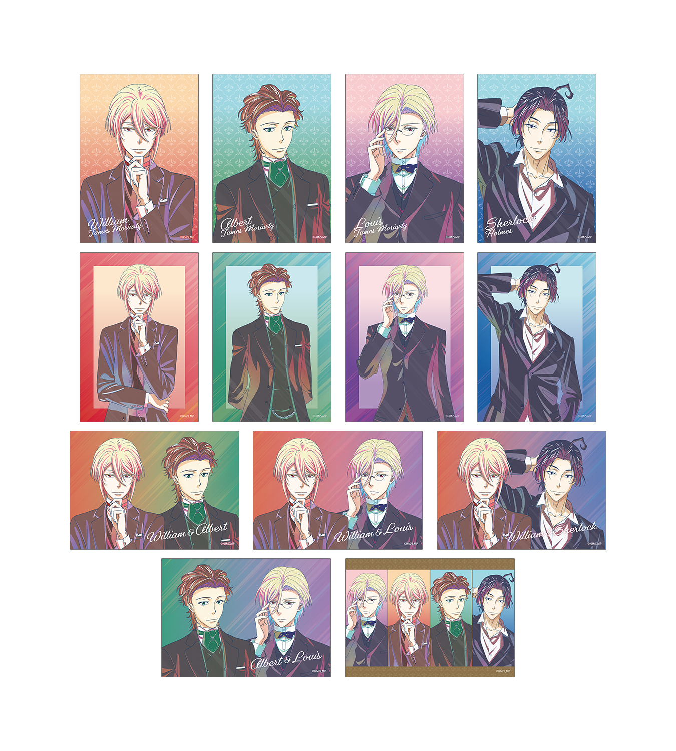 トレーディング Ani-Art clear label ブロマイド