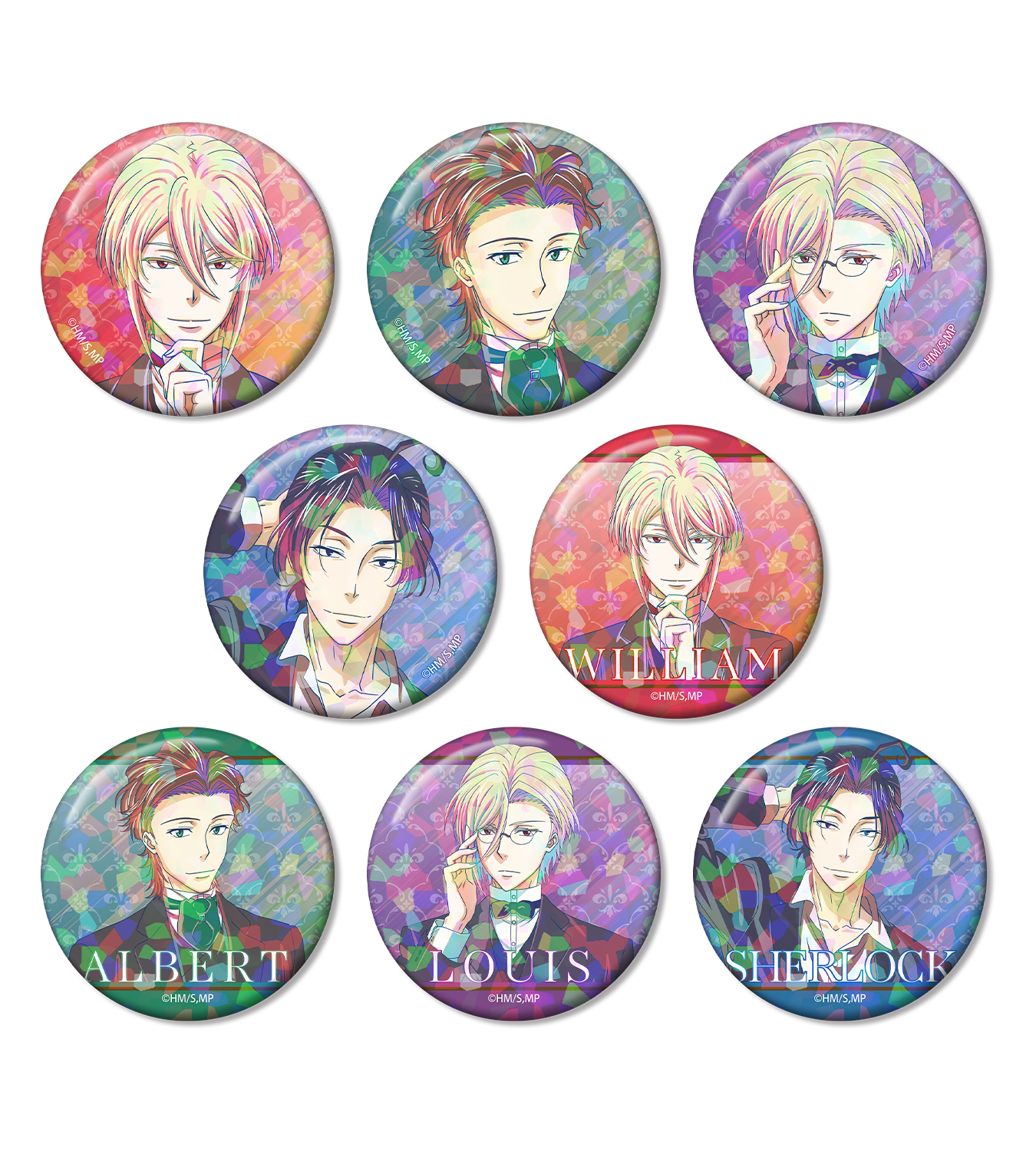 トレーディング Ani-Art clear label ホログラム缶バッジ