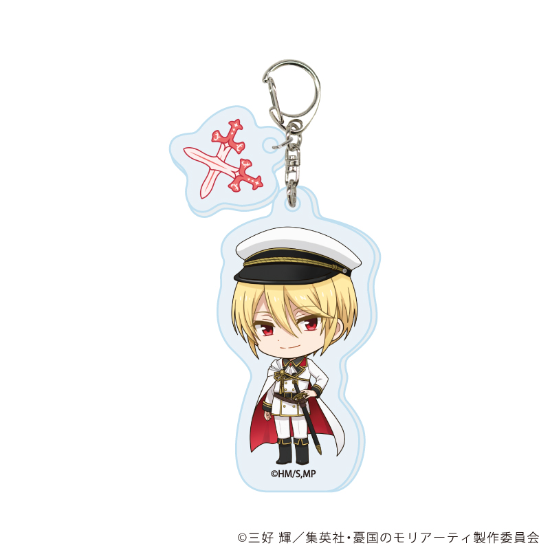 パーツ付きアクリルキーホルダー ミニキャラ(ナイトver.)